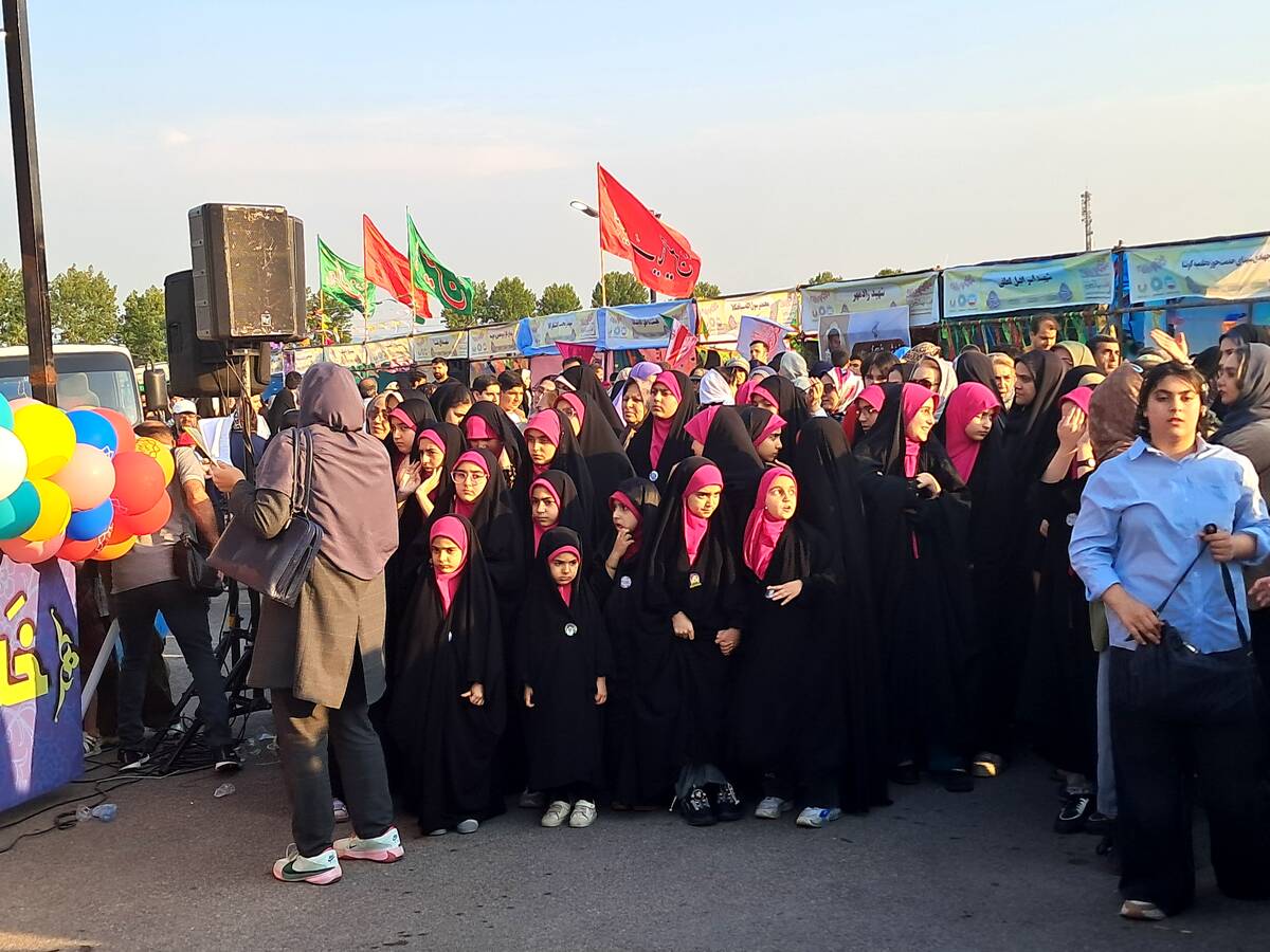 مهمانی پدرانه به‌مناسبت عید غدیر در قائمشهر