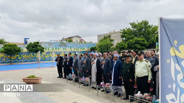 نواخته شدن زنگ سپاس معلم در باخرز