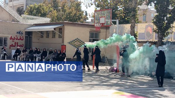 المپیاد ورزشی در دبیرستان کوثر فرهنگیان