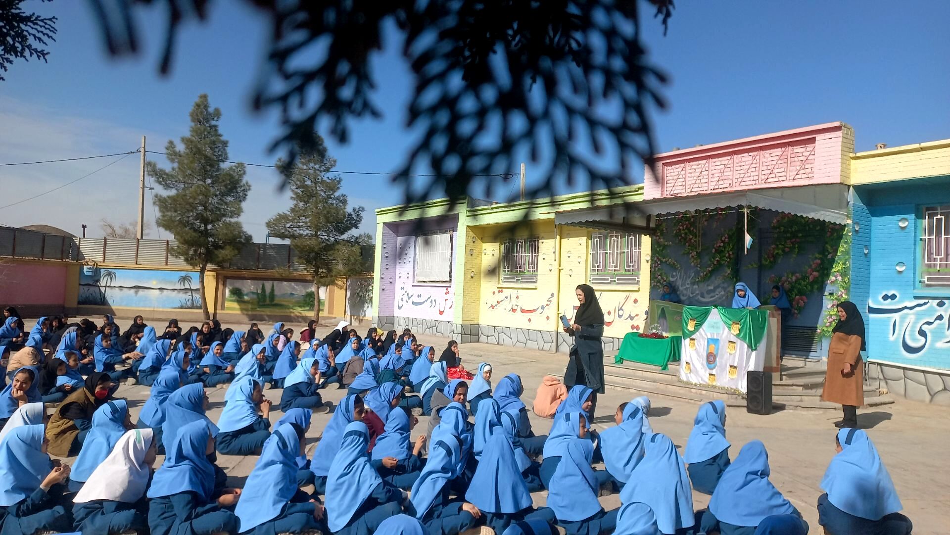 جشن میلاد امام مهدی عج در آموزشگاه فرهنگ شهرستان خلیل آباد