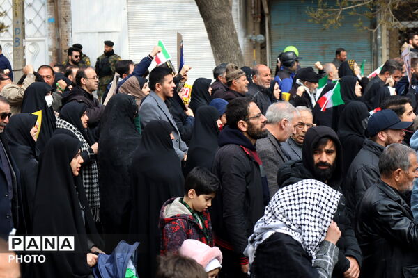راهپیمایی روز جهانی قدس در آذربایجان غربی