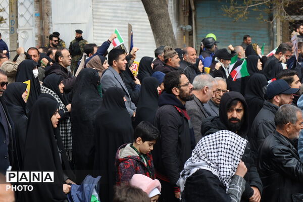 راهپیمایی روز جهانی قدس در آذربایجان غربی