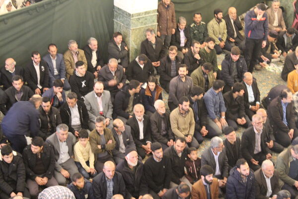 نماز جمعه باشکوه بندپی شرقی