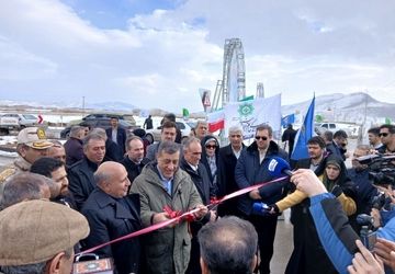 افتتاح پروژه راه‌سازی و توسعه شبکه حمل‌و‌نقل جاده ابریشم توسط معاون اجرایی رئیس‌جمهور