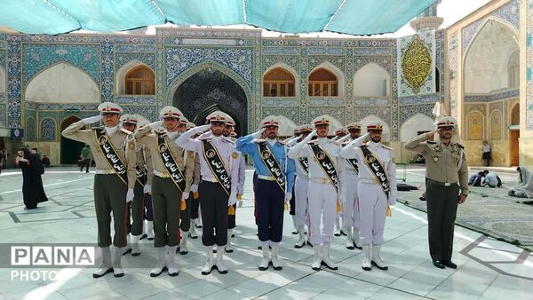 گلباران مزار امیر سپهبد شهید «موسوی» در قم
