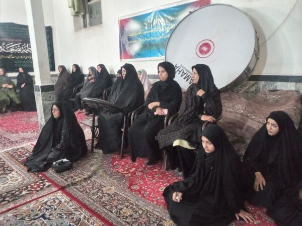 مراسم شب هشتم محرم  در مسجد صاحب الزمان (عج) نیشابور