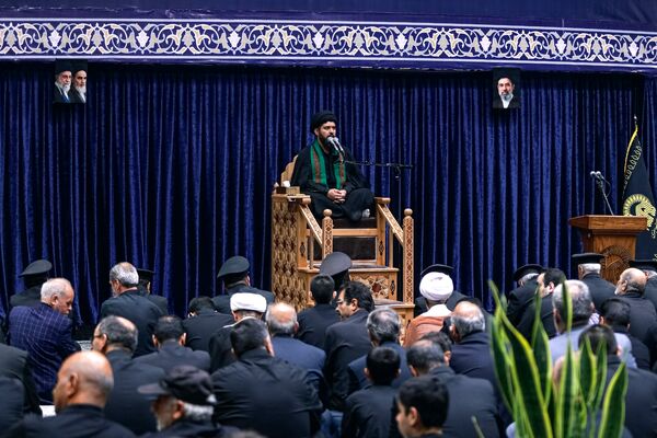 عزاداری دهه اول محرم با حضور تولیت آستان قدس رضوی