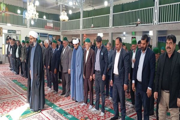 اقامه نماز جمعه در آخرین هفته ماه مبارک شعبان شهر بار نیشابور 