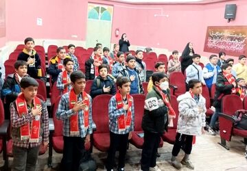 کارگاه آموزشی دانش‌آموزان پسر خبرنگارپانا ناحیه یک شیراز