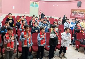 کارگاه آموزشی دانش‌آموزان پسر خبرنگارپانا ناحیه یک شیراز