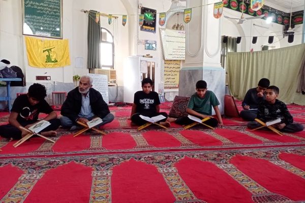 اعتکاف در مسجد حضرت‌‌‌ابوالفضل(ع) محله مارم باغ شهر فین  