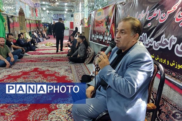 دوازدهمین دوره سوگواری سراسری احلی من العسل با حضور نوجوانان حسینی در شهرستان قرچک 