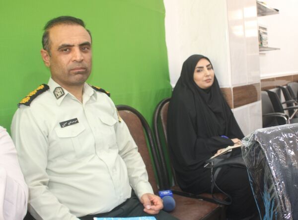 نشست خبری فرمانده انتظامی استان بوشهر با اصحاب رسانه 