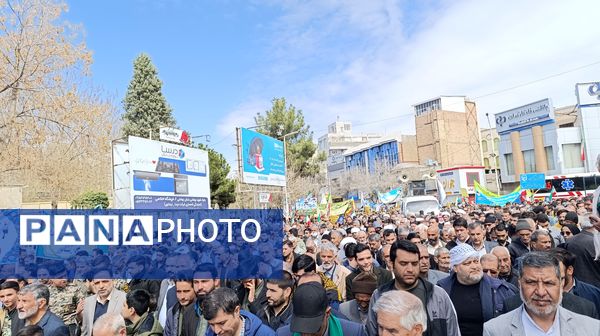 راهپیمایی روز جهانی قدس شهرستان نیشابور 