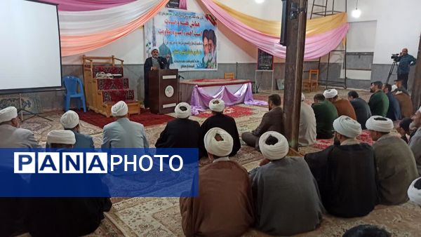  برگزاری همایش هفته وحدت در روستای درکش شهرستان سملقان