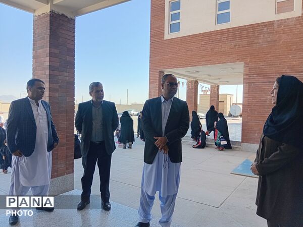 مانور بازگشایی مدارس در نصرت‌آباد