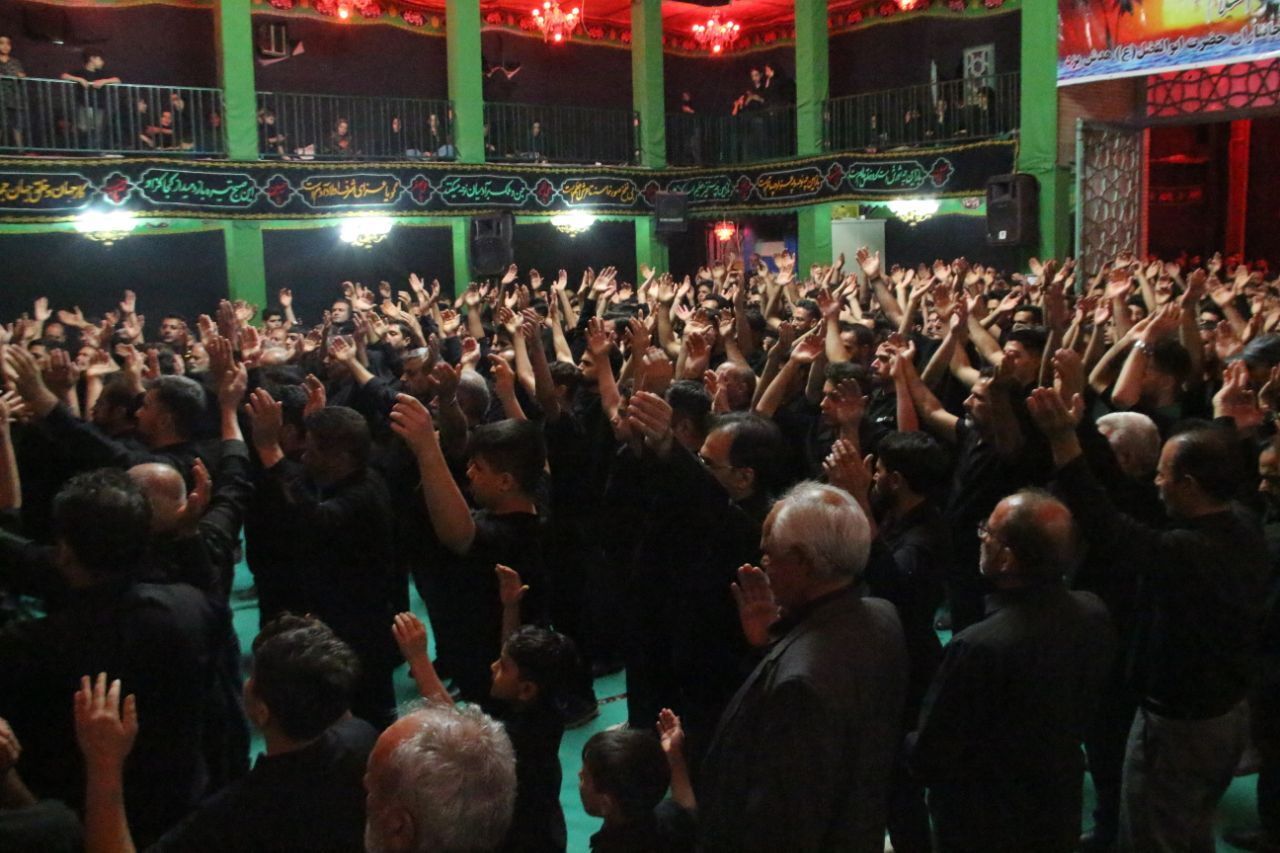 شب عاشورا در ده بالا یزد