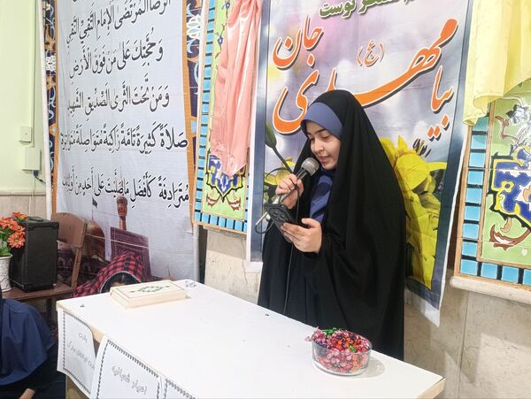 جشن نیمه‌شعبان در دبیرستان دکتر جواد حداد۲ ناحیه پنج مشهد