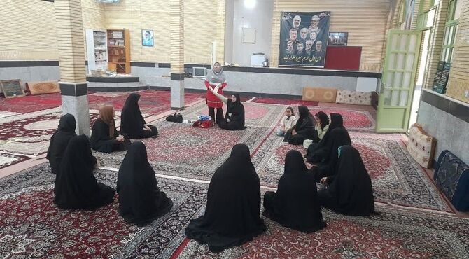 برگزاری دوره‌های آموزشی هلال احمر