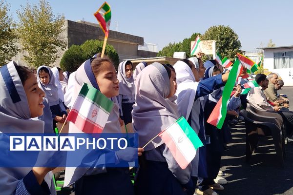 مدرسه فروغ دانش میزبان آیین باشکوه جشن عاطفه‌ها شد