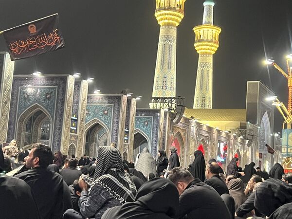 مراسم شب شهادت امام رئوف در مشهد مقدس 