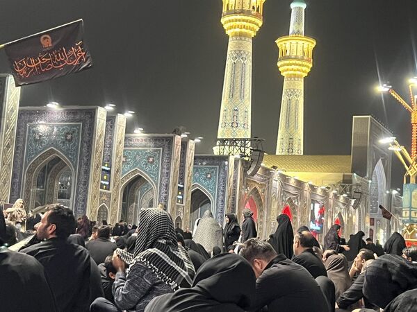 مراسم شب شهادت امام رئوف در مشهد مقدس 