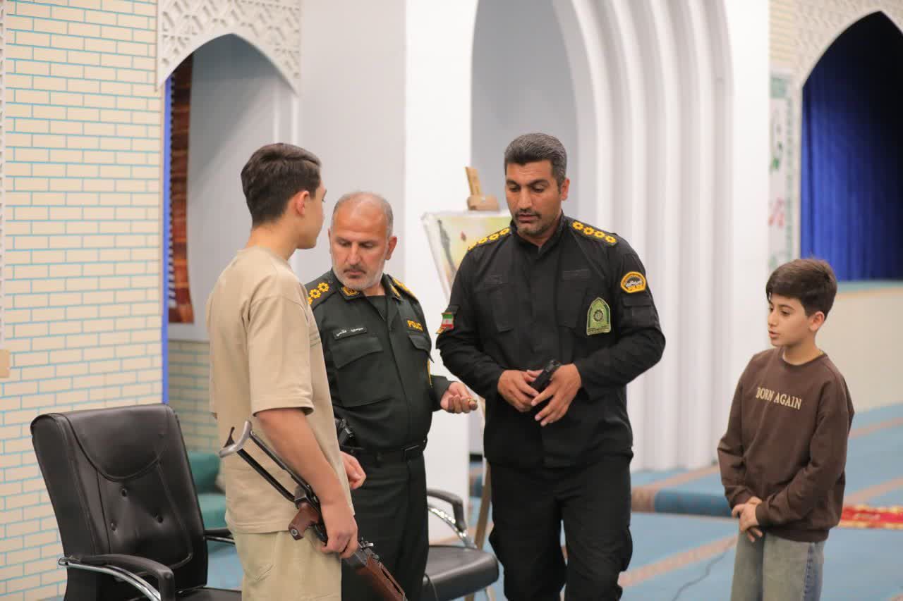 پوییش «جان‌فدا» تمرین آمادگی در مصلی امام خمینی هشتگرد