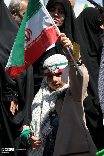 چهلمین روز شهادت رهبر شهید انقلاب اسلامی - تهران