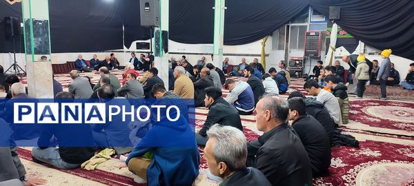 مراسم عزاداری ایام فاطمیه در شهرستان خلیل‌آباد