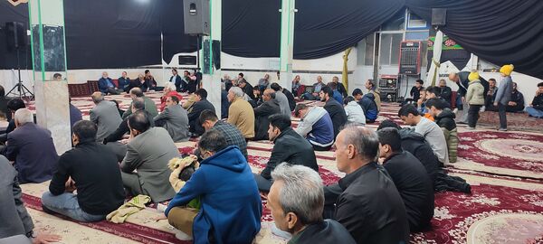مراسم عزاداری ایام فاطمیه در شهرستان خلیل‌آباد