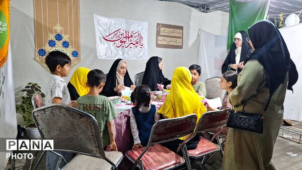 جشن عید غدیر در میدان دانشجو به همت آموزش و پرورش ناحیه ۶ مشهد