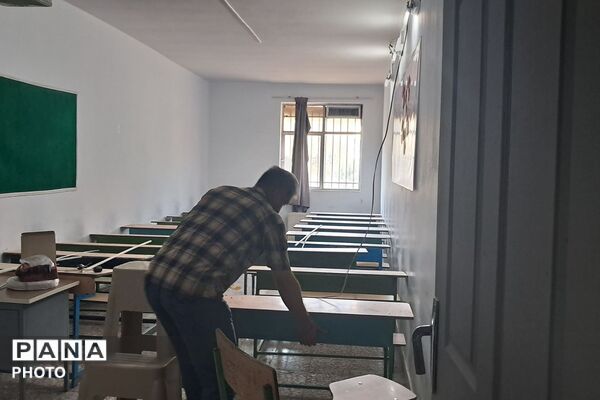دبستان بعثت ۲ آماده استقبال از دانش‌آموزان در قالب پروژه مهر
