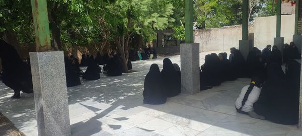 دسته عزاداری سالروز شهادت امام صادق(ع) در روستای ورجان قم