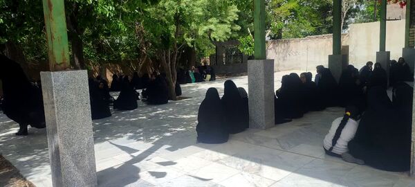 دسته عزاداری سالروز شهادت امام صادق(ع) در روستای ورجان قم