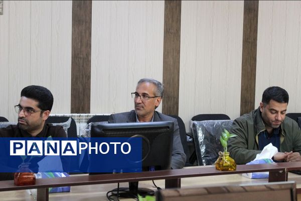 آیین تکریم و معارفه مسئول بسیج دانش‌‌آموزی جوادآباد