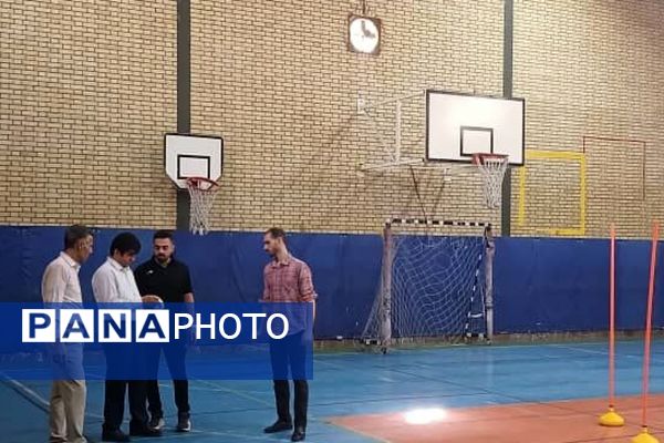 برگزاری آزمون عملی استخدامی تربیت بدنی در سالن فتح المبین ناحیه دو شهرری 