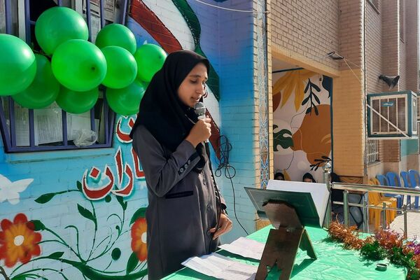 افتتاحیه طرح مصباح الهدی در هنرستان تاجیک بهارستان دو