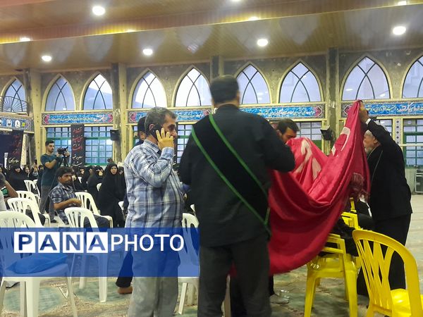 مراسم بدرقه و سلامت زوار اربعینی در قائمشهر