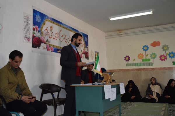 جلسه مشترک اولیا و مربیان مدارس آیت‌الله کاشانی و شهید ابوالفضل شمس