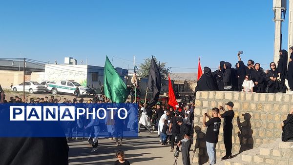 عزاداری عاشورا در روستای برزنون