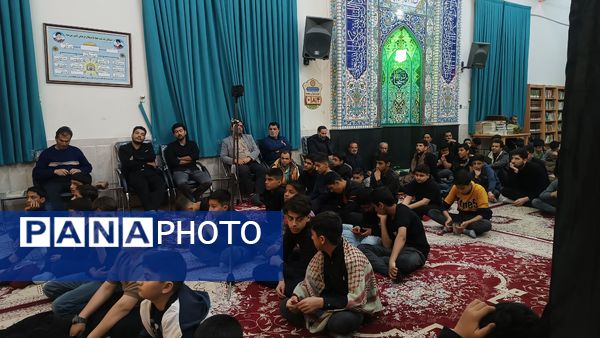 مراسم عزاداری شب نوزدهم رمضان در مسجد الرضا  نیشابور 