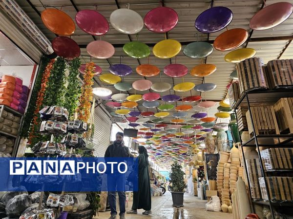 حال و هوای خاص در بازار گل محلاتی