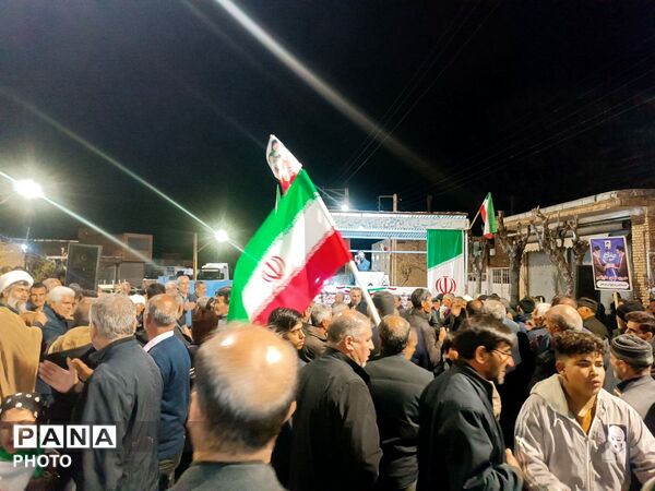 مراسم اربعین قائد شهید امت در یامچی