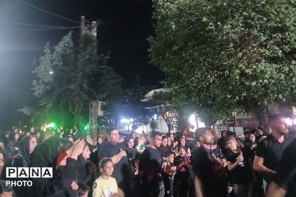 شبی به نام جوانمردی؛ گل‌ریزان عاشقان حضرت قاسم علیه السلام در شب ششم محرم