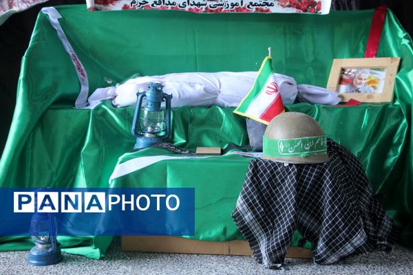 گرامیداشت پنجمین سالگرد شهادت سردار سلیمانی در شهرستان بم 