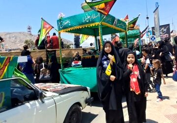 مراسم سوگواری عاشورا در تفت