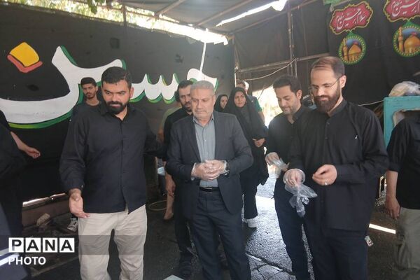 خدمت رسانی اداره آموزش و پرورش کهریزک در موکب عشاق الحسین اربعین