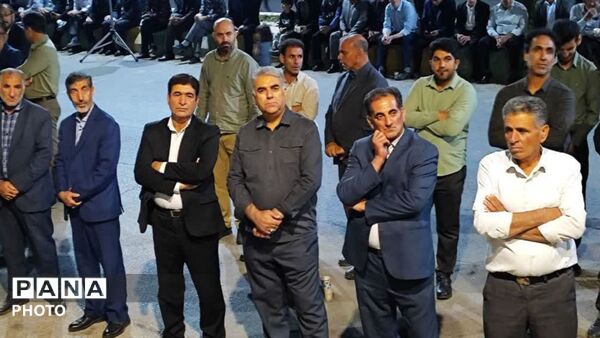 اقتدارحضور مردم رومشکان دراجتماعات شبانه