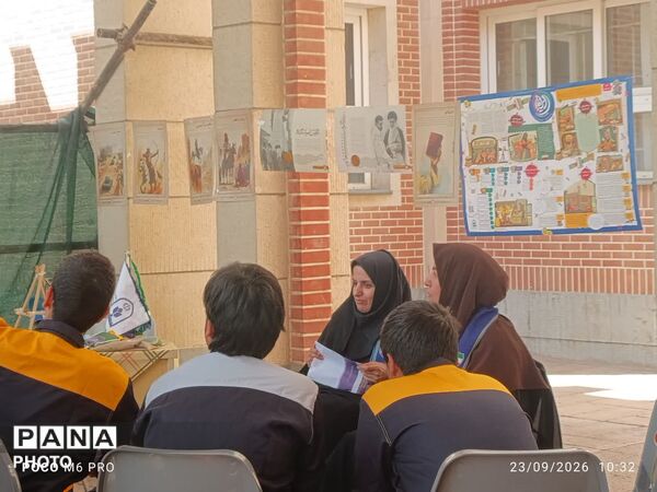 زنگ مهر، ایثار، شهادت و نماز  در هنرستان دارالفنون