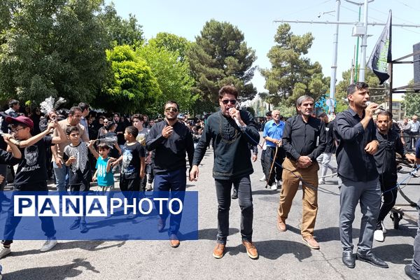 برگزاری مراسم عزاداری تاسوعای حسینی در شهرستان اسلام آباد غرب 